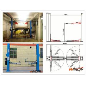 Buy cheap High Stability Hydraulic 2 Post Car Lift With Adjustable Beam from wholesalers