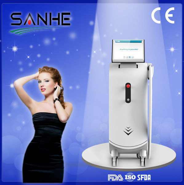 Buy cheap newest alexandrite laser hair removal machine from Beijing Sanhe from wholesalers