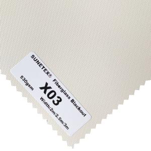 Buy cheap Greenguard Fiberglass Blackout Roller Blinds Fabric 530g/M2 from wholesalers