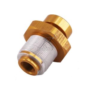 Buy cheap High Hardness Brass Aluminium Profile CNC Deep Processing For Pipe Connections from wholesalers