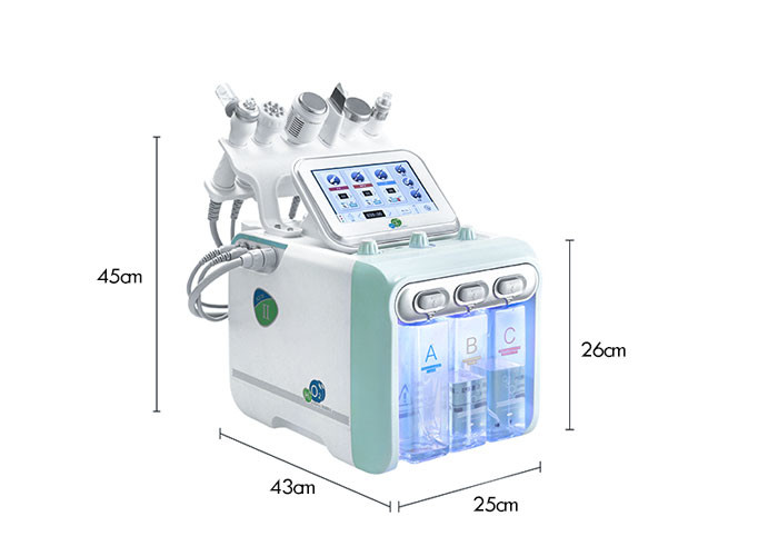 Buy cheap Ultrasonic Hydrogen Oxygen Machine 6 in 1 Hydrodermabrasion Aqua Peel product
