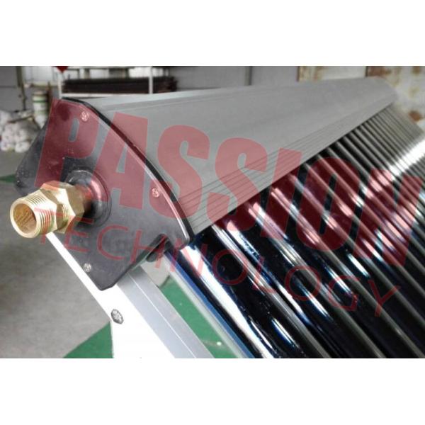Quality 30 Tubes Pressure Heat Pipe Solar Collector Aluminium Alloy Silver Frame for sale