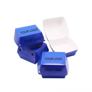 Disposable Food Takeaway Burger Box with Custom Printing and Prompt Lead Time
