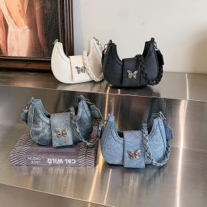 Buy cheap POPULAR NEW NICHE DESIGN BAG FEMALE TREND FOREIGN STYLE BUTTERFLY BAG ADVANCED SENSE OF ALL SHOULDER UNDERARM BAG from wholesalers