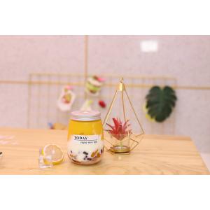 Buy cheap 1000ml Screw On Lid Bubble Tea Glasses Bottle For Milk Tea from wholesalers