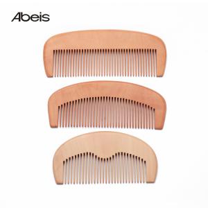 Buy cheap 73g Light Weight Wood Beard Comb Customized Pocket Beard Comb product