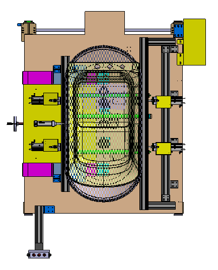 The robotec bathtub trimming system