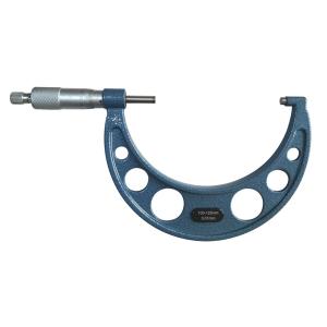 Buy cheap 100-125mm Outside Micrometer with Ratchet Thimble for Precision Application from wholesalers