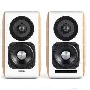 40W Vofull Bookshelf HiFi Speakers with Two-Way Audio Crossover