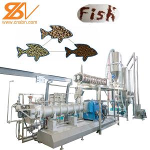 Buy cheap 2-3t/H 4-6t/H Aquatic Catfish Floating Sinking Fish Feed Extruder Machine Production Line from wholesalers
