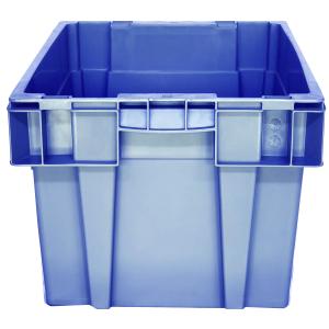 Buy cheap Solid Box Plastic Moving Containers Produce Plastic Vented Crates from wholesalers