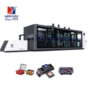 Buy cheap PS Plastic Pressure Thermoforming Machine with 610×750mm Forming Size and Ceramic Heating System from wholesalers