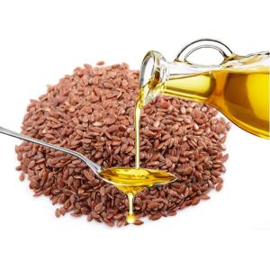 Buy cheap Natural Plant Cold Pressed Pure Edible Oil Flaxseed Oil With High Fatty Acid product