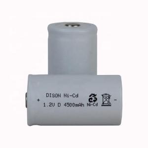 Emergency Lighting Nickel Cadmium Rechargeable Battery 1.2V 4.5ah 70C High