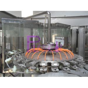 PLC Monoblock Drinking Water Filling Plant Beverage Washing Filling Capping