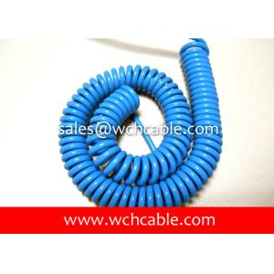 Buy cheap UL21929 High Temperature Resistant TPU Sheath Spring Cable 105C 1000V from wholesalers