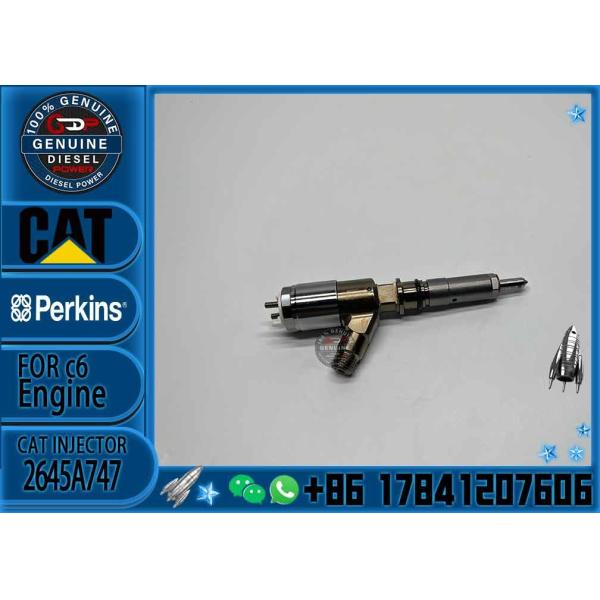320D Diesel Common Rail Fuel Injectors 10R-7672 320-0680 For Caterpillar CAT C4.4 C6.6 Engine PERKINS 2645A747