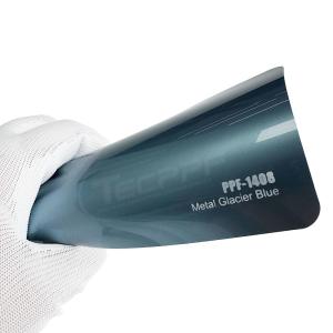 Buy cheap PPF-1408 Metal Glacier Blue Color Paint Protection Film Stain Proof from wholesalers