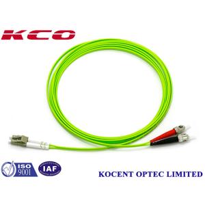 Buy cheap OM5 50/125 Fiber Optic Patch Cord with 60dB Return Loss and 850/1300nm Wavelength for High-Speed Data Transmission from wholesalers