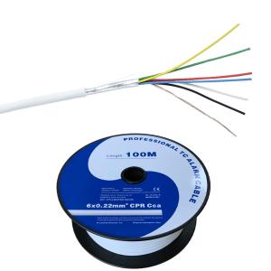 Unshielded Stranded TC Tinned Copper LSOH Insulation Alarm Signal Cable 12x0