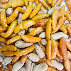 Buy cheap Plain Persimmon Japanese Chilli Rice Crackers Crunchy Texture from wholesalers