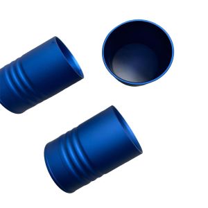 Buy cheap Custom Blue Oxidation CNC Turning Parts Aluminum with Factory Price and Durable High Precision from wholesalers