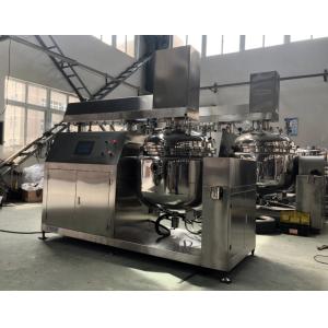 High-speed Vacuum Emulsifier Hydraulic Lifting homogenizer Vacuum homogenizer