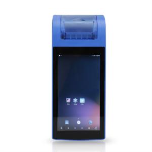 Buy cheap M7 Mobile Blue Mini Android Portable Pos Terminal 7 Inch Touch Screen product
