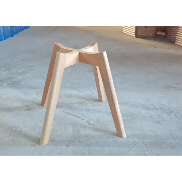 Buy cheap Tulip Beech Wooden Chair Frame Impact Resistance With Clear Texture from wholesalers