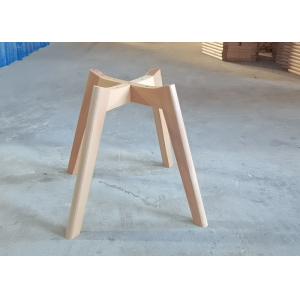 Buy cheap Tulip Beech Wooden Chair Frame Impact Resistance With Clear Texture from wholesalers