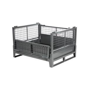 Buy cheap Heavy Duty Collapsible Steel Wire Mesh Box from wholesalers