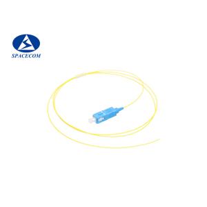 Buy cheap 0.9mm Simplex Optical Fiber Pigtail 1M SC / UPC Singlemode from wholesalers