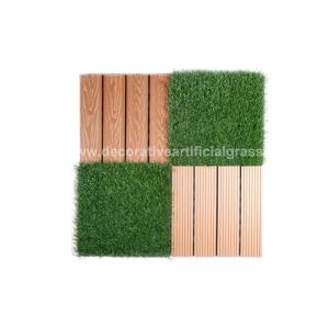 Buy cheap Synthetic Backing Interlocking Decorative Artificial Grass Turf OEM ODM from wholesalers