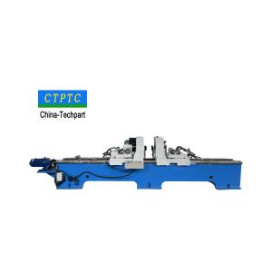 Buy cheap Steel Pipe Tube Both Ends Hole Turning Machine Conveyor Roller Automatic Making Machine from wholesalers