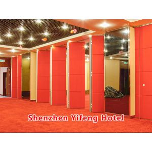 Custom Dimensions Aluminum Movable Partition Wall with Dupont POM Roller and
