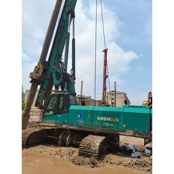 Quality sunward swdm160 220 280 Advanced Pilling Rig Mining EQUIPMENT for 55 Tons Crawler Track Type Drilling for sale