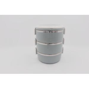 Buy cheap 3 Layers 2.1L Tableware leakproof sealed lunch box plastic dinner container for picnic from wholesalers