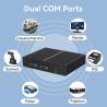 Buy cheap Fanless Industrial Mini PC With Intel Celeron J4125 Processor DDR3 And Dual COM from wholesalers