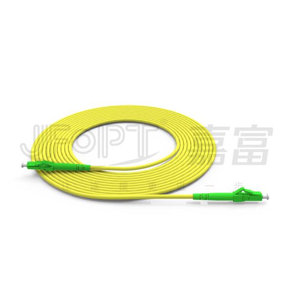 Buy cheap FTTH Drop LC/UPC DX Fiber Optic Cable APC End Face 2.0mm Single-mode/ G652D/ G657A/ G655 from wholesalers