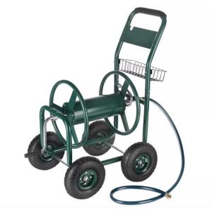 Buy cheap Customized Wheeled Garden Hose Cart The Ultimate Solution for Watering and Planting from wholesalers