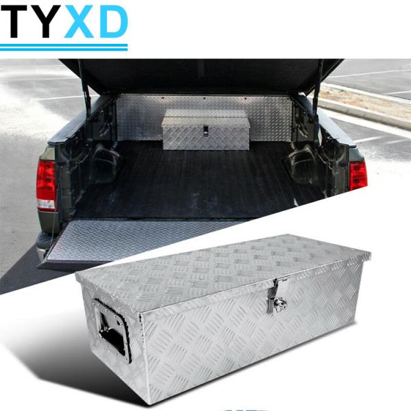Quality Portable Lockable Aluminum Truck Bed Tool Box Customization Accepted for sale