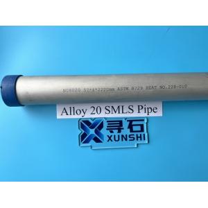 Buy cheap Alloy 20 N08020 Seamless Pipe with excellent corrosion resistance Small MOQ fast product