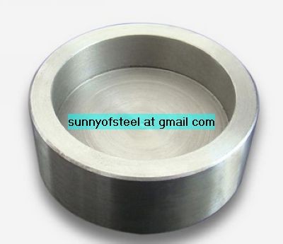 Buy cheap stainless ASTM A182 F60 soket weld cap from wholesalers