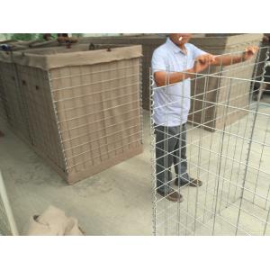 Buy cheap Welded wire rope mesh gabion bastio and hesco barrier from wholesalers