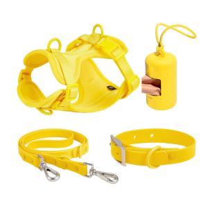 Buy cheap Durable PVC Pet Set Leash And Collar Adjustable Waterproof Set For Small Medium Large Dogs from wholesalers