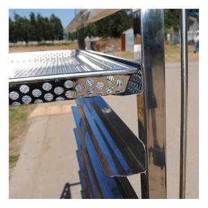 Buy cheap Rust Resistant Stainless Steel Tray Rack Trolley 300kg For Kitchen Bread Baking from wholesalers