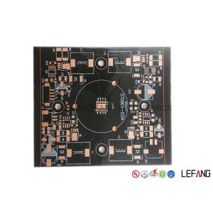 Buy cheap 1 Layer / Double Layer Round PCB Board , Led Lights Copper Circuit Board from wholesalers