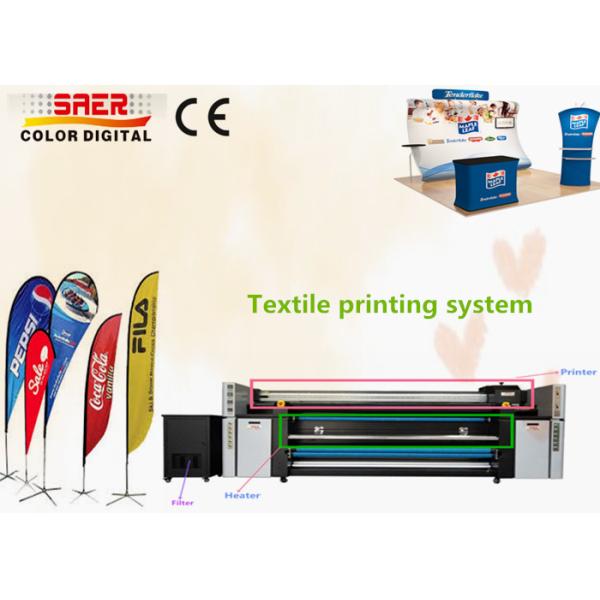 Buy cheap 110V / 220V Flag Printing Machine Fabric Polyester Textile Printer from wholesalers