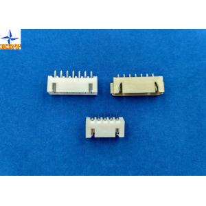 Buy cheap 2.50mm pitch shrouded header wire to board connector single row vertical type wafer connector from wholesalers