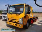 Buy cheap ISUZU ELF 98hp Flat Bed Tow Truck KV100 4200mm 4 ton heavy duty from wholesalers